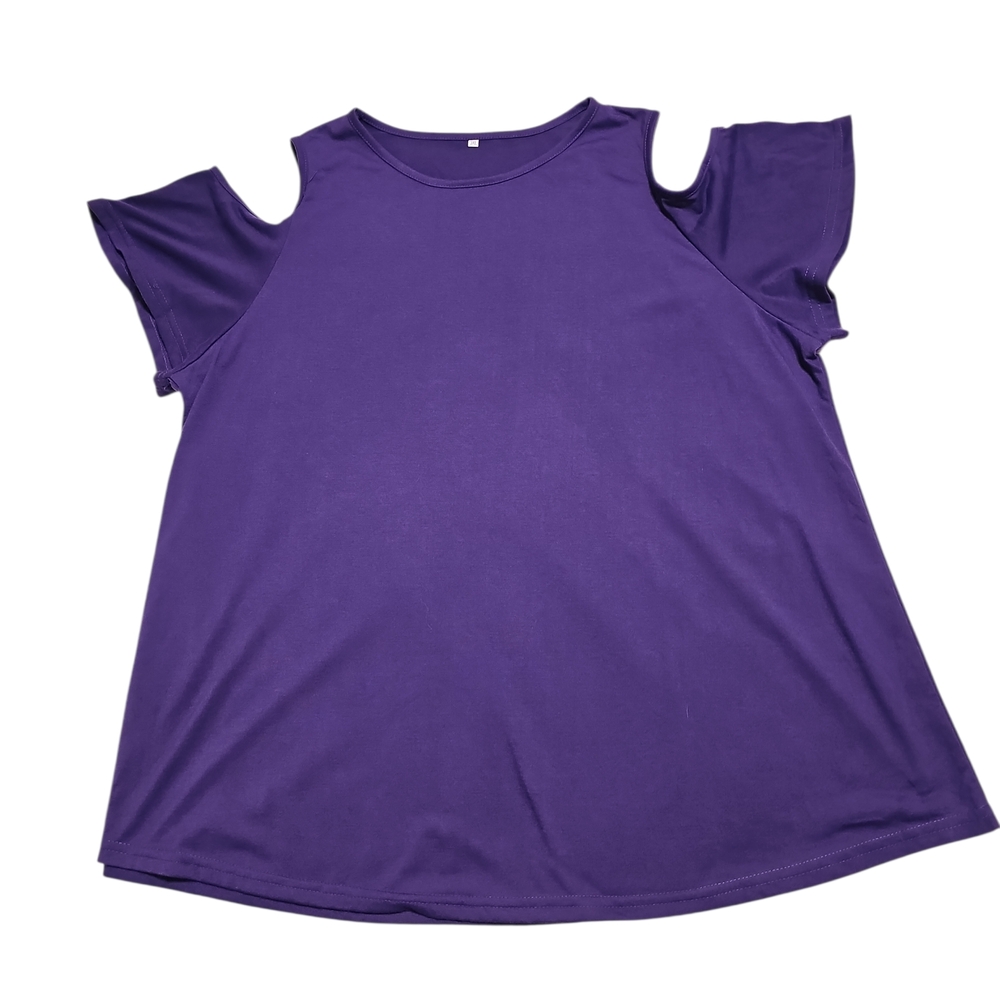 Unbranded Cold-Shoulder Blouse
